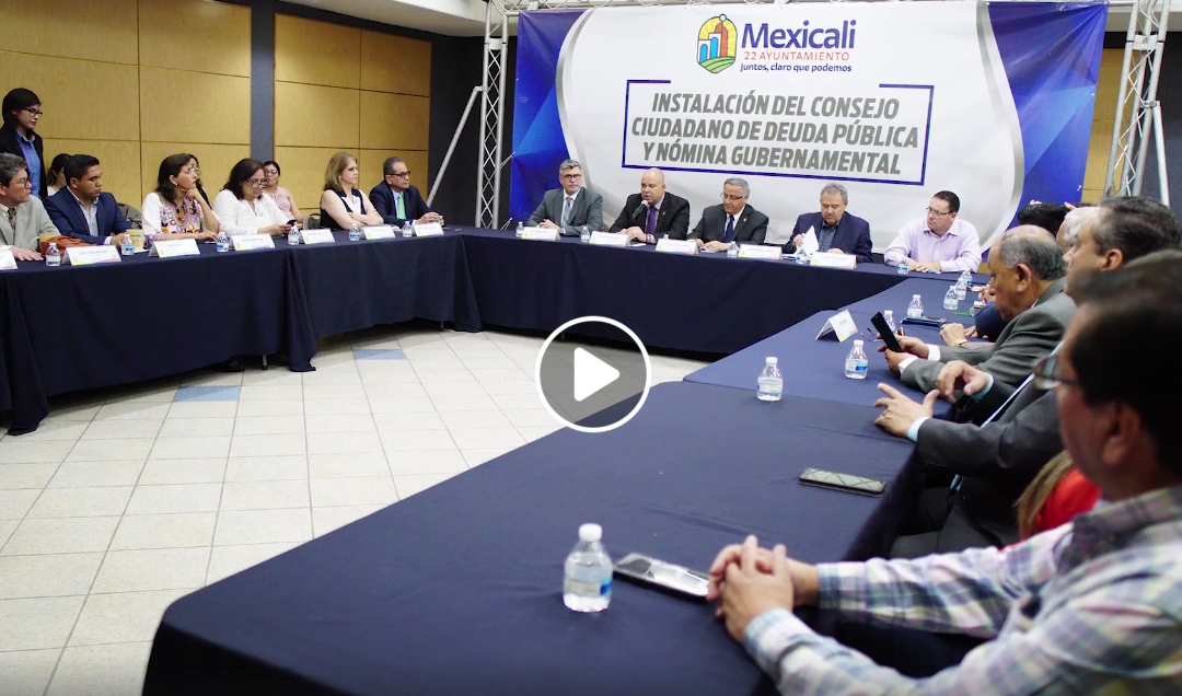 Instalación del Consejo Ciudadano de Deuda y Nómina Gubernamental