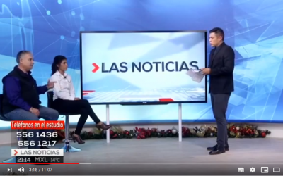 Entrevista a Fernando Flores y Alejandra Alvarez en relación a los trabajos realizados por OBSERBC, A.C. contra la contaminación del aire en Mexicali.