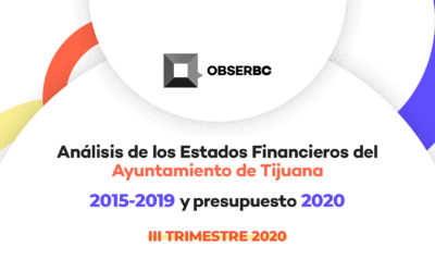Análisis Financiero Tijuana al III Trimestre 2020