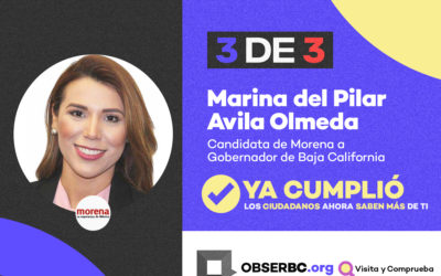 OBSERBC 3 DE 3 • Marina del Pilar
