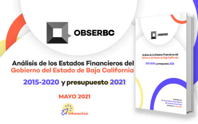 Análisis de los estados Financieros del Gobierno del Estado de Baja California del 2015 al 2020 y presupuesto 2021.