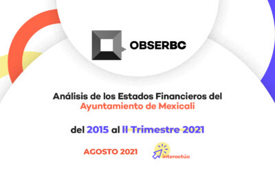 Análisis de los Estados Financieros del Ayuntamiento de Mexicali Il Trimestre 2021