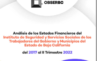 Análisis de los Estados Financieros ISSSTECALI  II Trimestre 2022